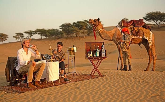 Golden Sandstone Hotel Desert Safari Camp 자이살메르 외부 사진