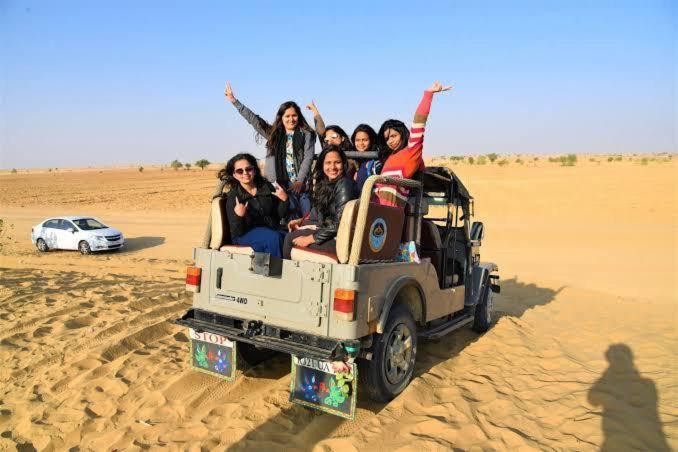 Golden Sandstone Hotel Desert Safari Camp 자이살메르 외부 사진
