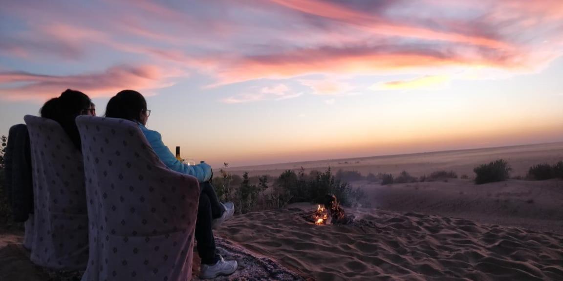 Golden Sandstone Hotel Desert Safari Camp 자이살메르 외부 사진