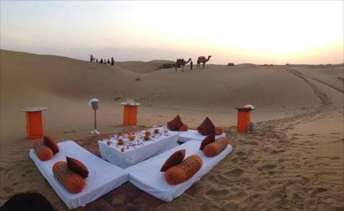 Golden Sandstone Hotel Desert Safari Camp 자이살메르 외부 사진