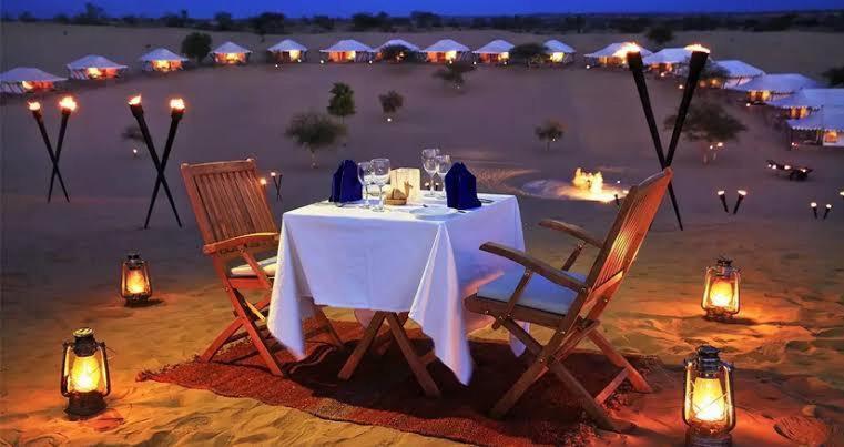 Golden Sandstone Hotel Desert Safari Camp 자이살메르 외부 사진
