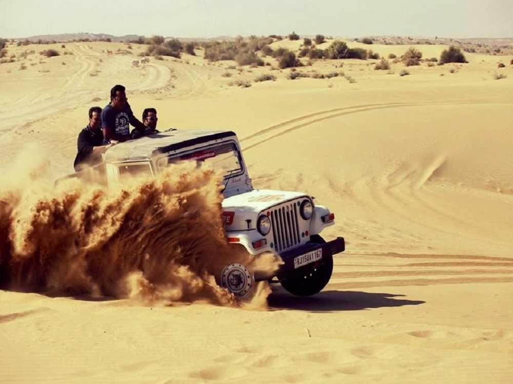 Golden Sandstone Hotel Desert Safari Camp 자이살메르 외부 사진
