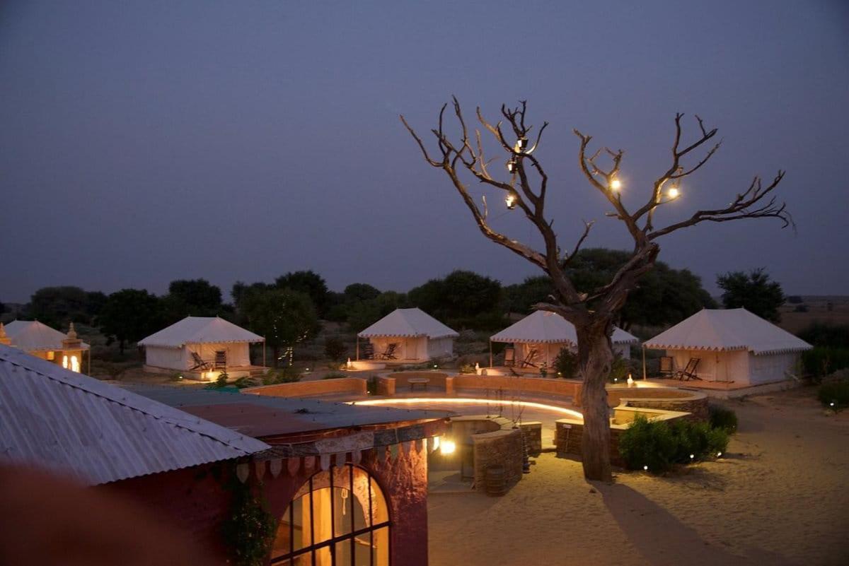 Golden Sandstone Hotel Desert Safari Camp 자이살메르 외부 사진