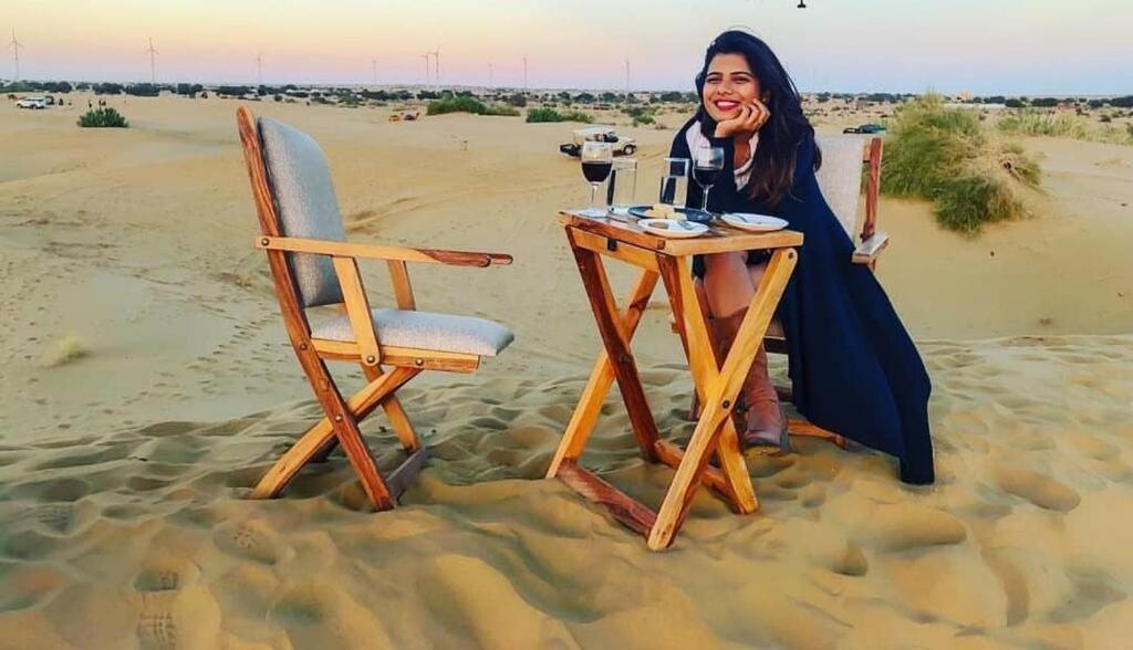 Golden Sandstone Hotel Desert Safari Camp 자이살메르 외부 사진