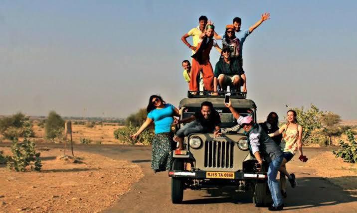 Golden Sandstone Hotel Desert Safari Camp 자이살메르 외부 사진